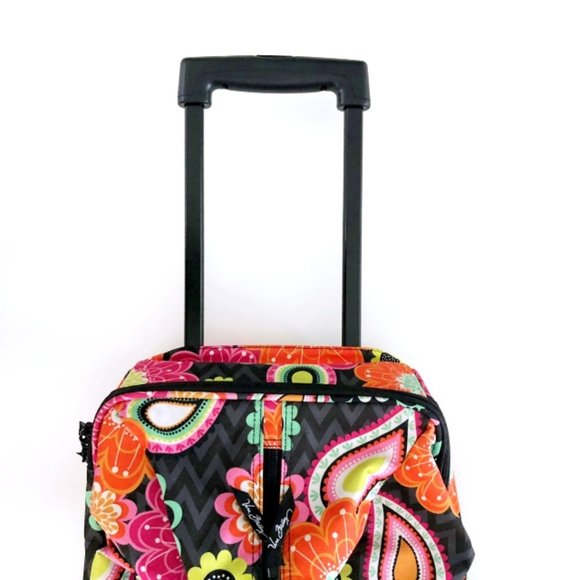 VERA BRADLEY Women's Floral Carry On Suitcase - Picture 10 of 10